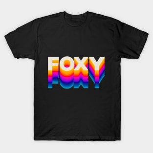 4 Letter Words - Foxy T-Shirt